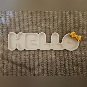 Hello Kitty Pottery Barn "Hello" Trinket Tray